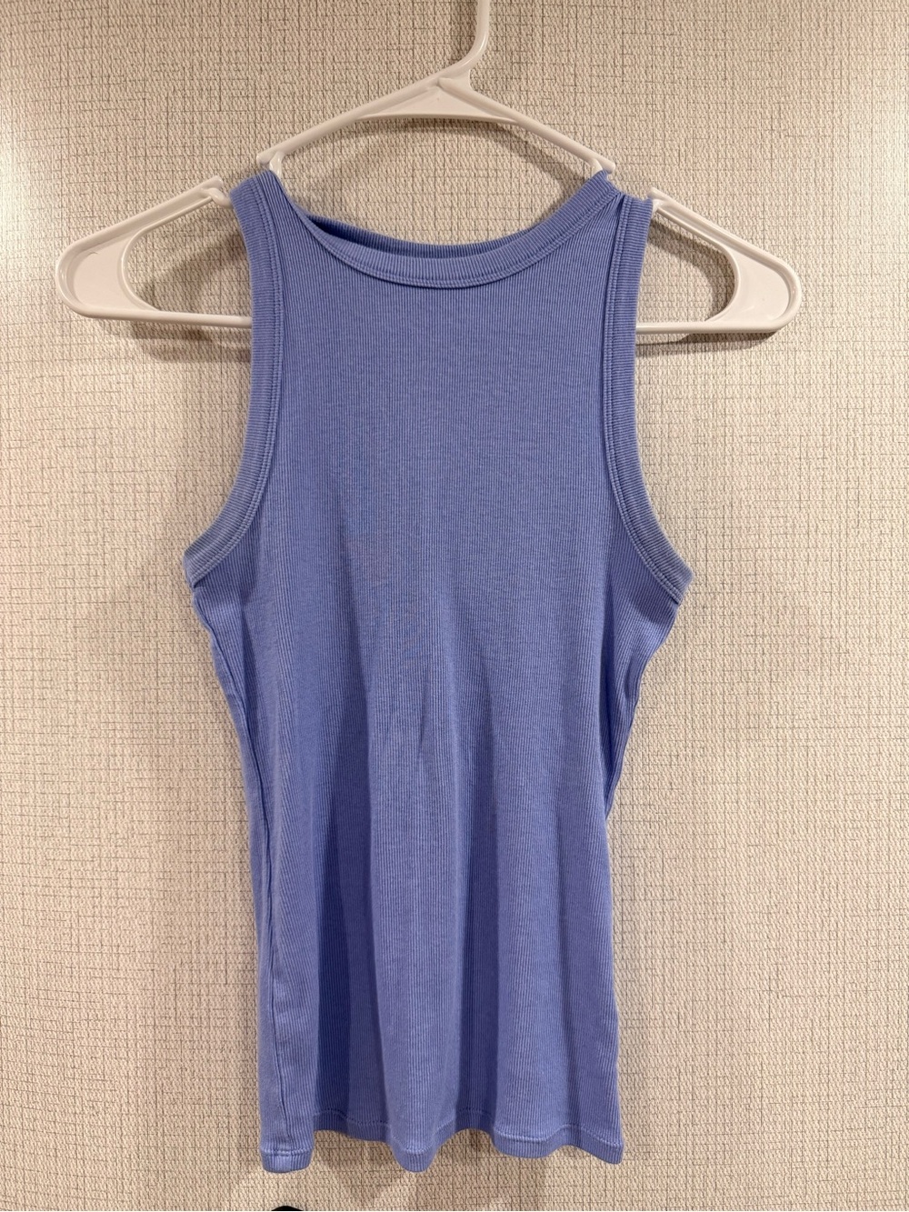 Target a new day Periwinkle Ribbed Tank Top